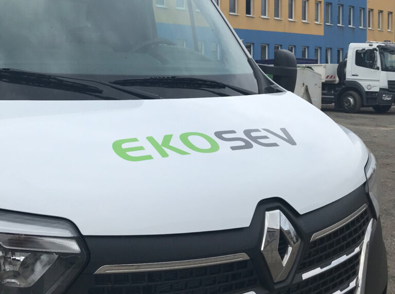 Ukázka realizace: EKOSEV – Polep dodávky
