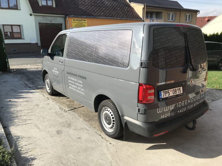 Foto č. 3 - Truhlářství Idee House –  Polepy dodávky VW Transporter