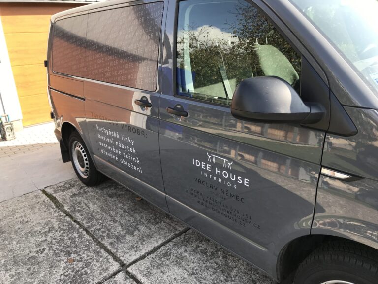 Foto č. 4 - Truhlářství Idee House –  Polepy dodávky VW Transporter