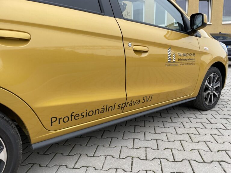 Foto č. 3 - Polep Mitsubishi SpaceStar – vaspredseda.cz
