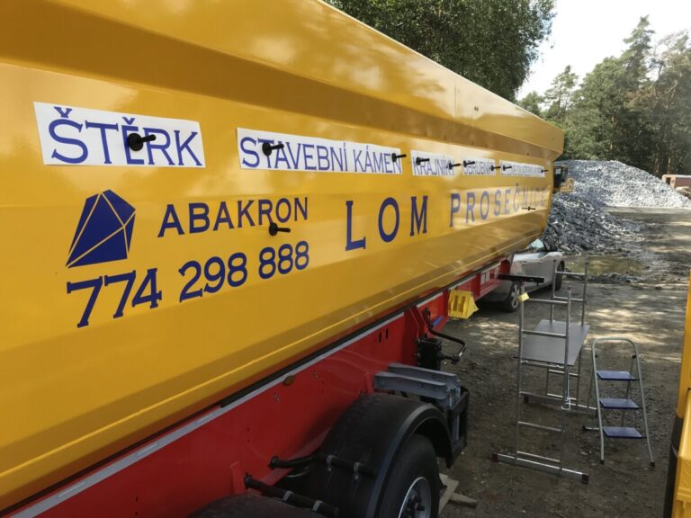 Foto č. 1 - Abakron –  Polepy pro kamión