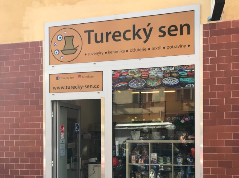 Ukázka realizace: Turecký sen – Polep prodejny