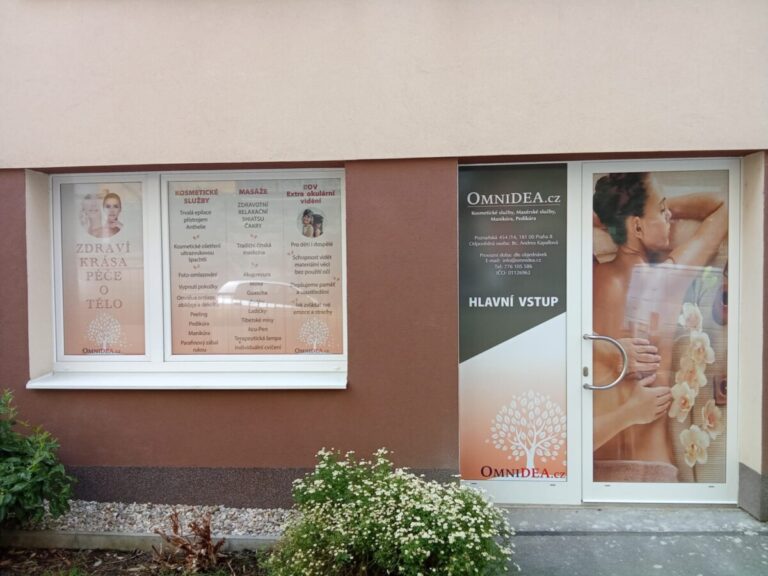 Ukázka realizace: OmniDea.cz – krása, která začíná už u vstupu