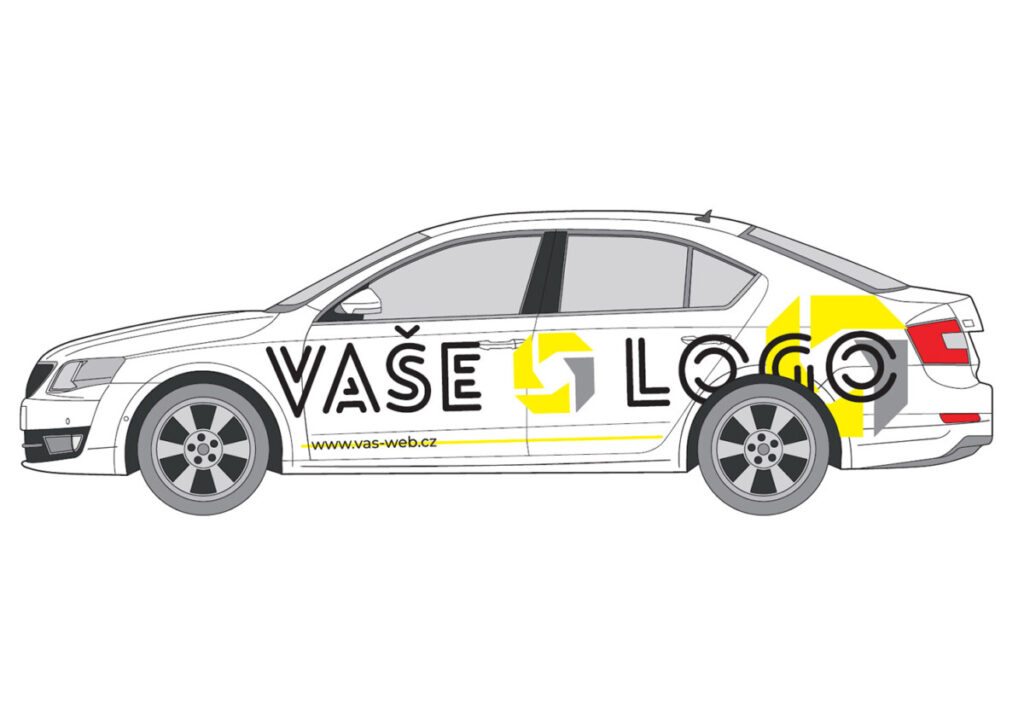 Osobní auto – velký polep