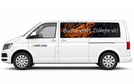 Náhled produktu: Střední dodávka - tištěné prolisy + řezaná loga