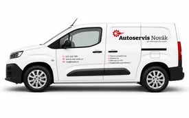 Náhled produktu: Autoservis - malá dodávka - střední polep