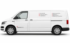 Náhled produktu: Autoservis - střední dodávka - malý polep