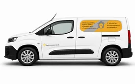 Náhled produktu: Elektrikář - malá dodávka - tištěné prolisy + řezaná loga