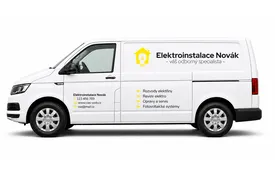 Náhled produktu: Elektrikář - střední dodávka - střední polep