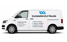Náhled produktu: Instalatér - střední dodávka - střední polep