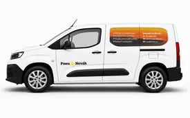 Náhled produktu: Pneuservis - malá dodávka - tištěné prolisy + řezaná loga