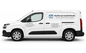 Náhled produktu: Hodinový manžel - malá dodávka - střední polep