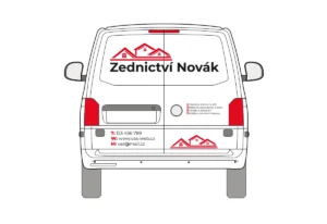 Náhled produktu: Zedník - střední dodávka - střední polep – fotografie 3