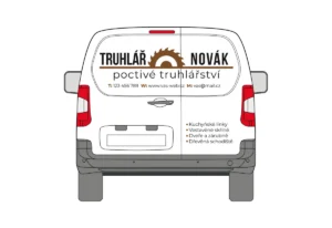 Náhled produktu: Truhlář - malá dodávka - střední polep – fotografie 2