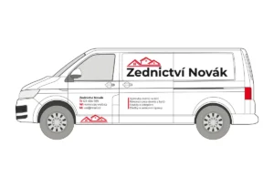Náhled produktu: Zedník - střední dodávka - střední polep – fotografie 2