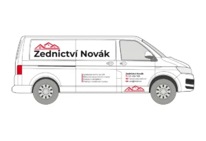 Náhled produktu: Zedník - střední dodávka - střední polep – fotografie 4