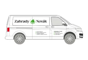 Náhled produktu: Zahradník - střední dodávka - střední polep – fotografie 4