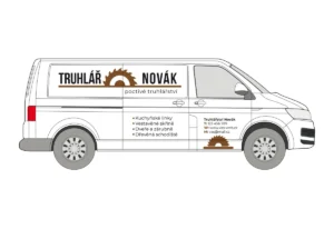 Náhled produktu: Truhlář - střední dodávka - střední polep – fotografie 4