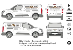 Náhled produktu: Truhlář - malá dodávka - střední polep – fotografie 5
